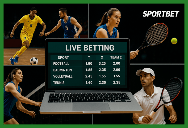 Apostas esportivas no cassino online SPORTBET